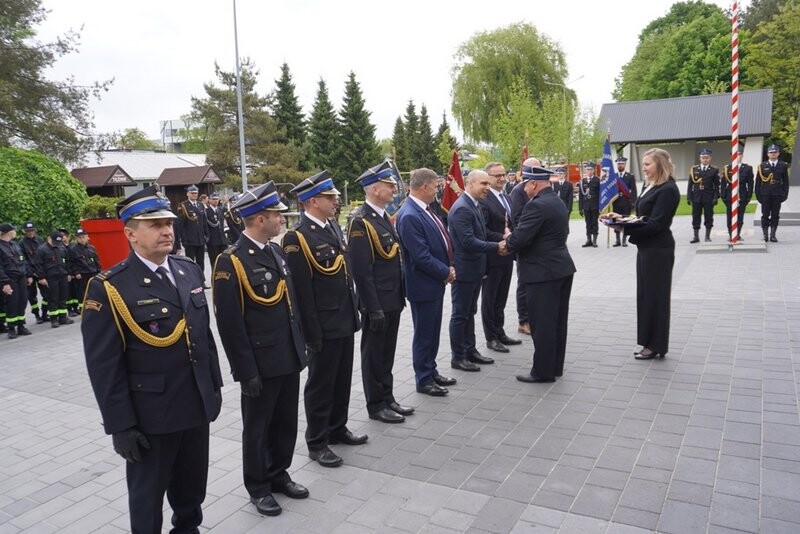OSP Rogoźna świętowała 130-lecie istnienia oraz otwarcie wyremontowanej remizy / fot. UM Żory