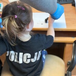 Dzieci zwiedziły Komendę Policji w Żorach