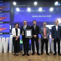 Miasto Żory debiutuje na giełdzie