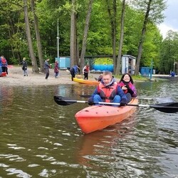 Warsztaty kajakowe dla uczniów ZSS