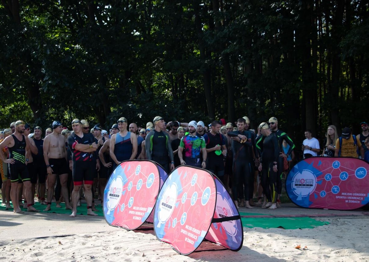 W minioną niedzielę, 8 września odbyła się kolejna, szósta edycja „Żorskiego Cross Triathlonu” na dystansie 1/8 Ironmana / fot. MOSiR Żory
