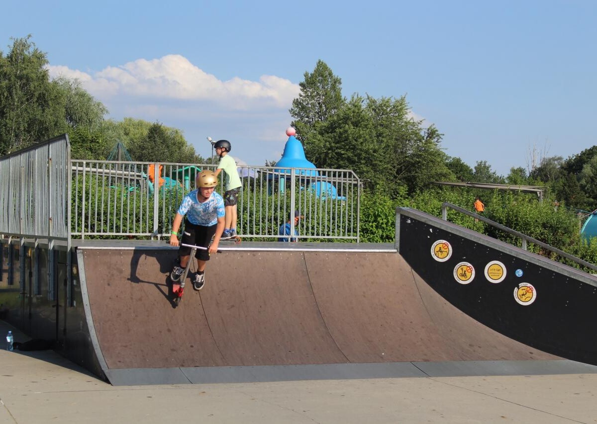 Zajęcia prowadzili instruktorzy ze Stowarzyszenia Sportowego Extreme Live For Ride / fot. MOSiR Żory