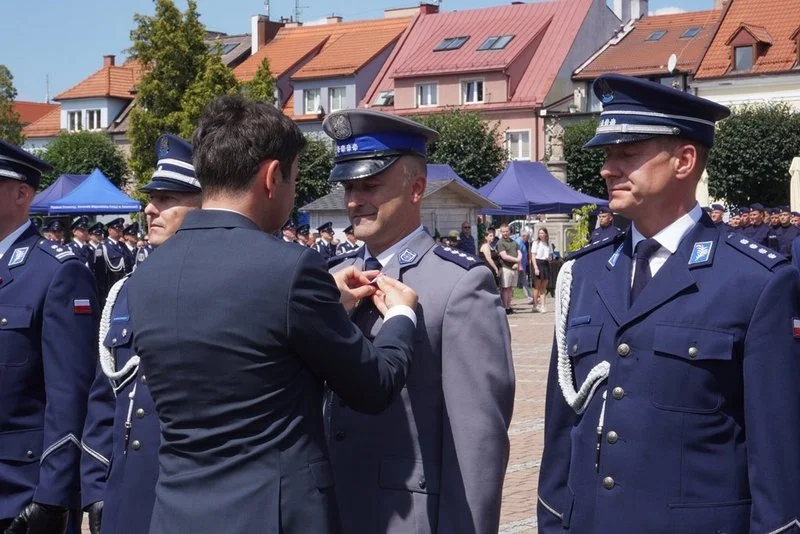 19 lipca 2024 roku na Rynku w Żorach odbyły się wojewódzkie obchody Święta Policji / fot. UM Żory