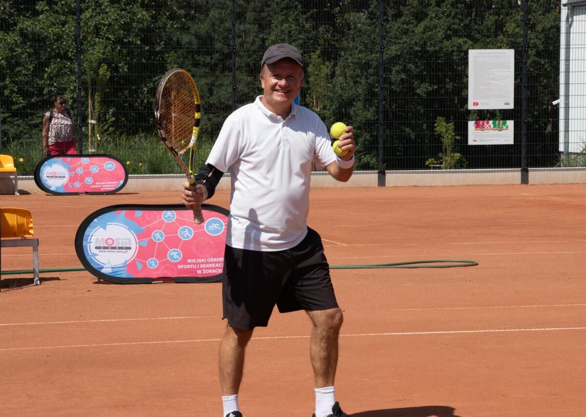W sobotę 27 lipca na kortach MOSiR Żory w Roju odbył się Turniej Tenisa Ziemnego o Puchar Prezydenta Miasta Żory / fot. MOSiR Żory