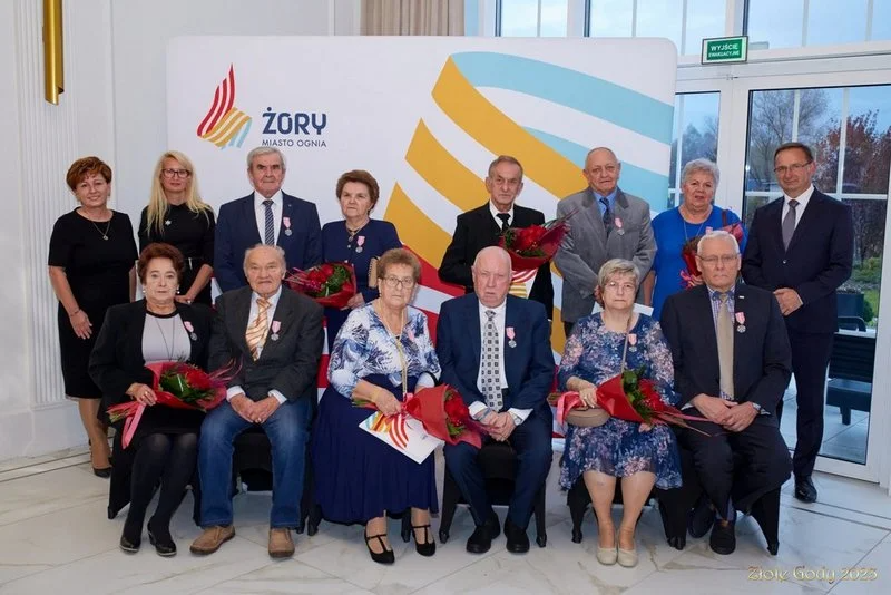 Małżonkowie z Żor świętowali piękne jubileusze / fot. UM Żory